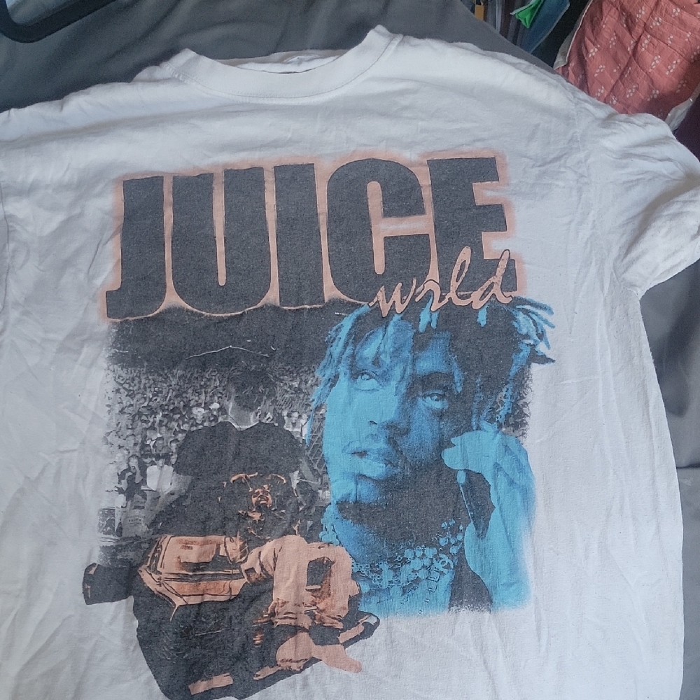 Juice WRLD Graphic Tee - White
